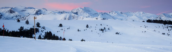 Plateau de Beille en hiver